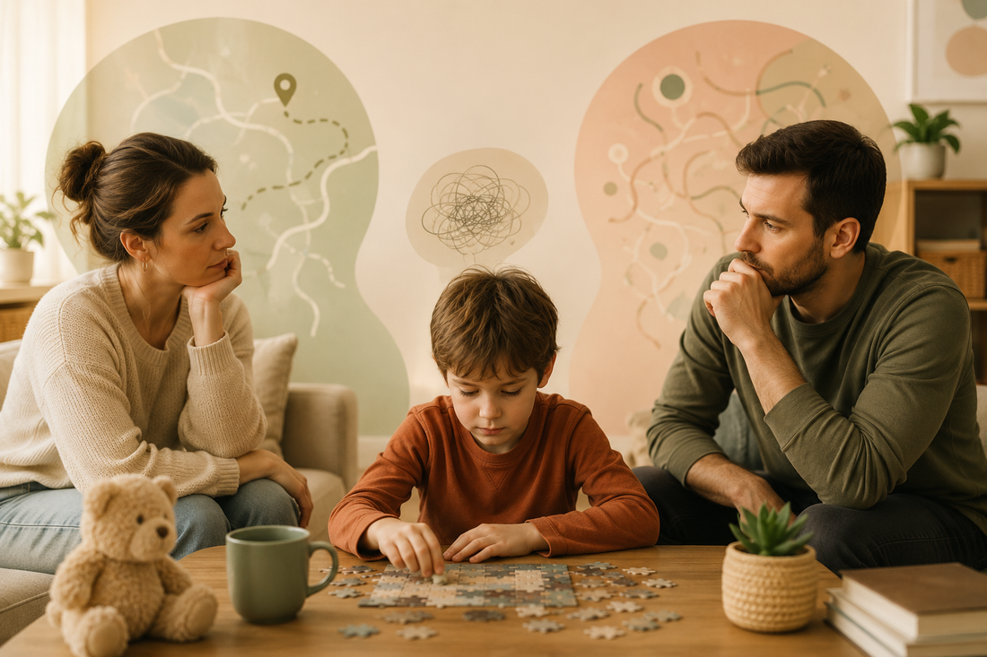 Two Parents, Two Different Maps
