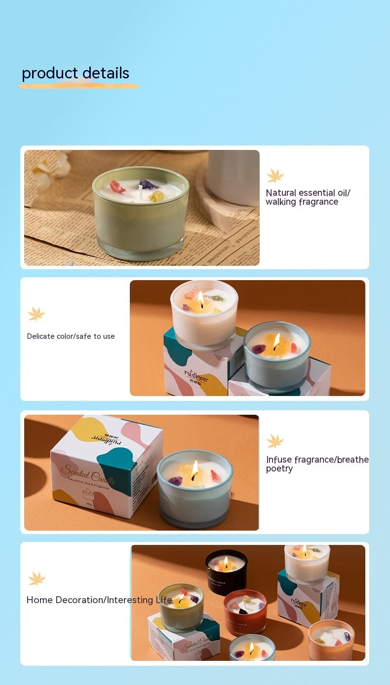 Essential Oil Soy Wax Aromatherapy Candle